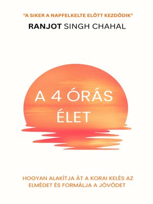 cover image of A 4 órás élet